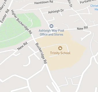 map for Trinity School