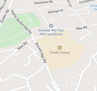 map for Holroyd Howe Ltd At Trinity School