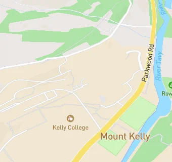 map for Mount Kelly College