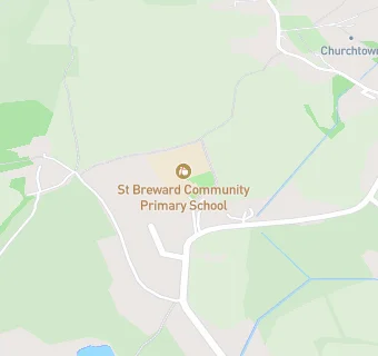 map for St Breward Community Primary School