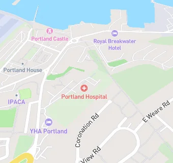 map for Portland Community Hospital