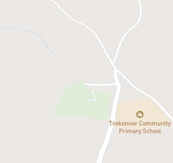 map for Trekenner Community Primary School