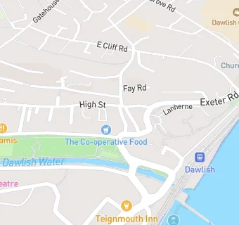 map for South Devon Inn