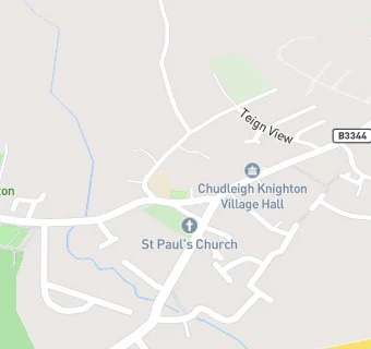 map for Chudleigh Knighton C Of E Primary School