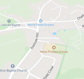 map for Niton Primary School - Fruit & Veg