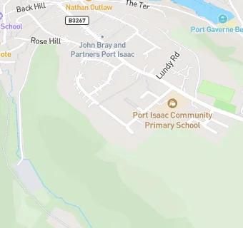 map for Port Isaac Community Primary School