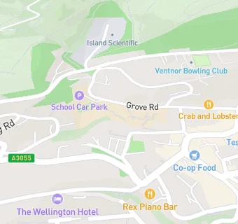 map for St Catherine's School and College