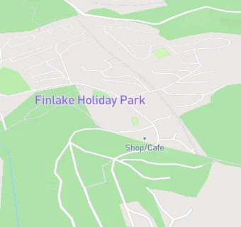 map for The Retreat Restaurant, Finlake Holiday Park