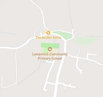 map for Lewannick Community Primary School