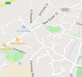 map for Chudleigh Chippy