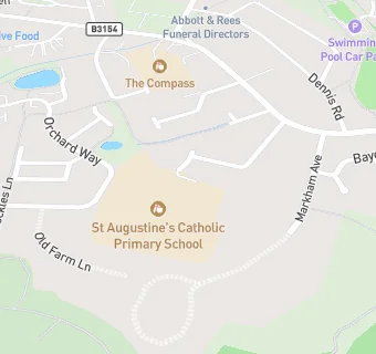 map for St Augustine's Catholic Primary School