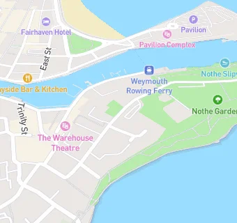 map for Weymouth Sea Cadet Training Centre