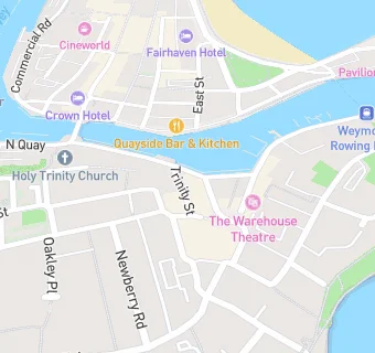 map for By the Quay