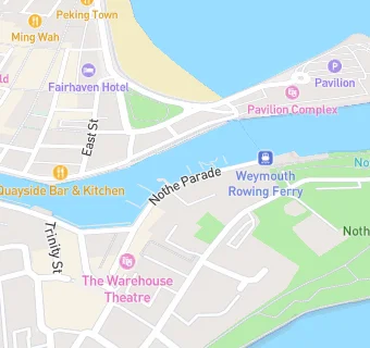 map for Weymouth Sailing Club