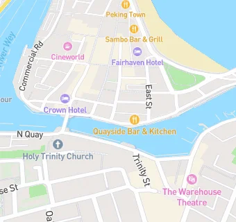 map for Custom House Cafe