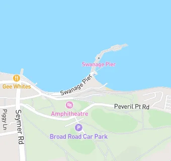 map for Swanage Sailing Club