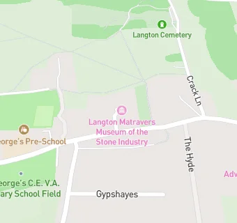 map for St George's Church of England Primary School, Langton Matravers