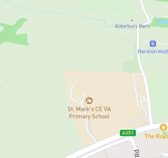 map for Swanage Middle School