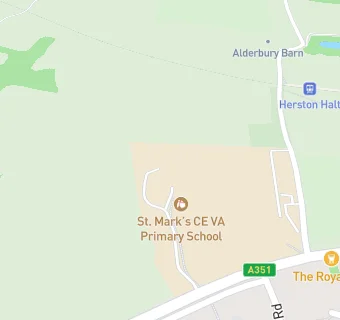 map for Chartwells (St Marks CE Primary School)