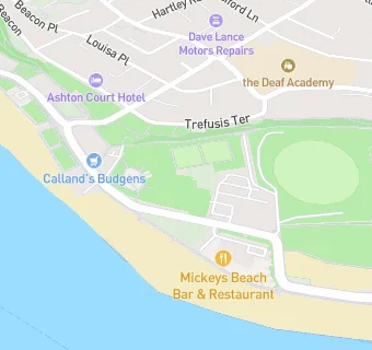 map for Exmouth Cricket Club