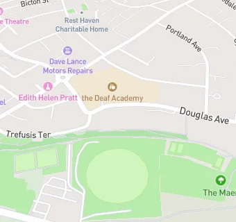 map for The Deaf Academy