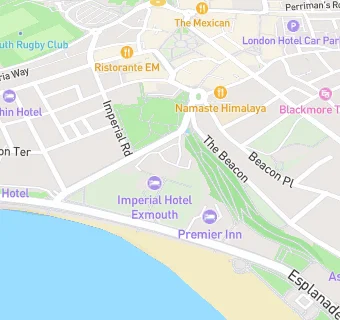 map for The Imperial Hotel