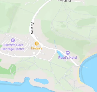 map for Lulworth Cove Kiosk Ltd