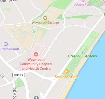 map for Weymouth Bay Methodist Church