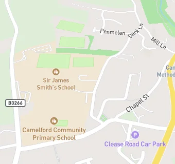 map for Sir James Smiths Community School