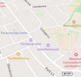 map for Kingsley Court Residential Home