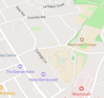 map for Weymouth College