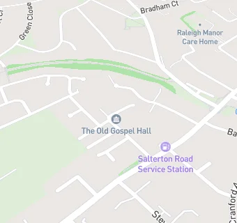 map for Hope Church Exmouth