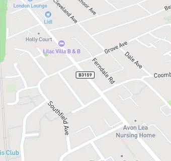 map for Dorchester Road Surgery