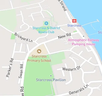 map for St Pauls Church