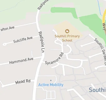 map for Southill Primary School