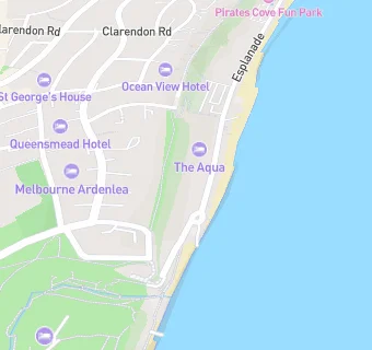 map for The Beach Hut