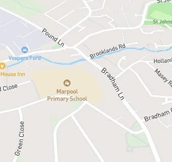 map for Marpool Primary School