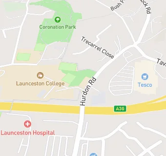 map for Launceston College