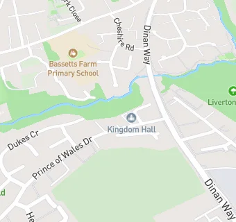 map for Liverton Copse Community Centre