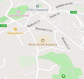 map for Windmill Hill Academy