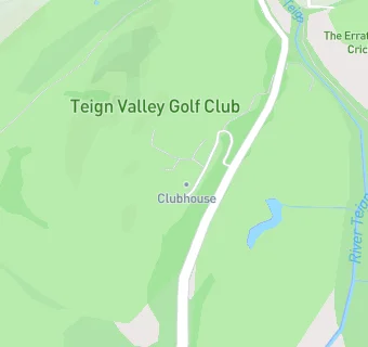 map for Teign Valley Restaurant, Hotel And Golf Club