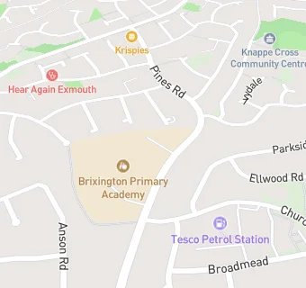 map for Brixington Junior School