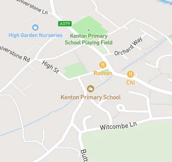 map for Kenton Primary School