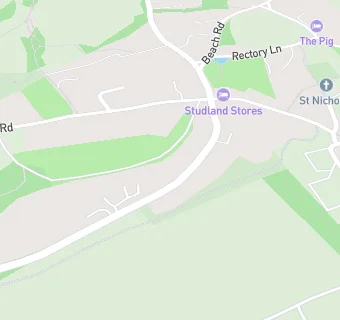 map for Studland Stores