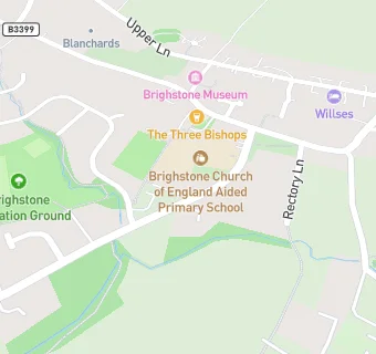 map for South Wight Medical Practice  Brighstone Surgery