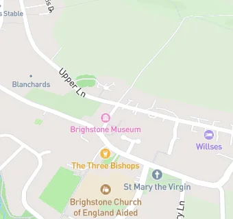 map for Brighstone Scout & Guide Community Centre