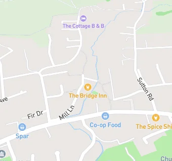 map for The Bridge Inn