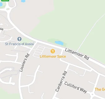 map for Littlemoor Spice