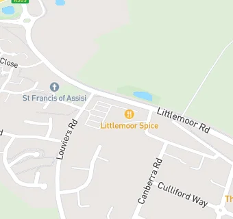 map for Littlemoor Dental Practice