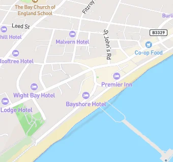 map for Royal Pier Hotel